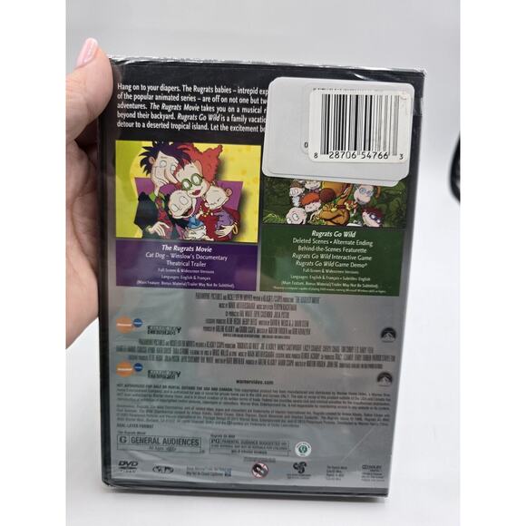 Rugrats the Movie / Rugrats Go Wild (DVD) - Picture 2 of 2